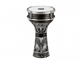 HE-122 Aluminum Барабан дарбука 6 1/2 x 12 3/4", алюминий, гравировка, черный, Meinl - HE-122 Aluminum Барабан дарбука 6 1/2 x 12 3/4", алюминий, гравировка, черный, Meinl