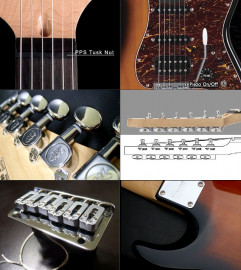 Prism-250-BK Электрогитара активная Swing - Prism-250-BK Электрогитара активная Swing