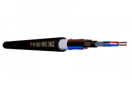 HC315BK-100 Кабель гибридный акустический, черный, 100м, Feby Сable - HC315BK-100 Кабель гибридный акустический, черный, 100м, Feby Сable