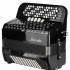 GH5096H-3-BLACK Кнопочный аккордеон 72/96, черный, Gelander - GH5096H-3-BLACK Кнопочный аккордеон 72/96, черный, Gelander