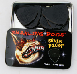 TNSDB351-88 Brain Picks Медиаторы 12шт, толщина 0.88, Snarling Dogs - TNSDB351-88 Brain Picks Медиаторы 12шт, толщина 0.88, Snarling Dogs