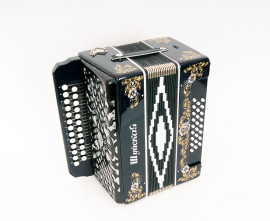 SZ51XYL-C-BLACK Гармонь "Шуйская" 25х25-III, черная, Шуйская гармонь - SZ51XYL-C-BLACK Гармонь "Шуйская" 25х25-III, черная, Шуйская гармонь