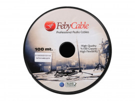 CAT6UBK-100 Кабель цифровой CAT6U/UTP, черный, 100м, Feby Cable - CAT6UBK-100 Кабель цифровой CAT6U/UTP, черный, 100м, Feby Cable