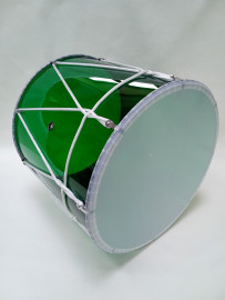 MZ-B13GplexKW-M Барабан кавказский 13", со звукоснимателем, зеленый прозрачный в чехле, MEZZO - MZ-B13GplexKW-M Барабан кавказский 13", со звукоснимателем, зеленый прозрачный в чехле, MEZZO