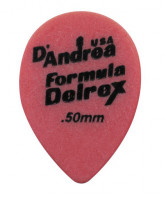 RD358.50TH Медиаторы 72шт, маленькая капля, матовая поверхность. D`Andrea