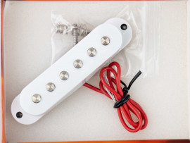 BS-06Neck-WH Звукосниматель магнитный, сингл, нековый, белый, Belcat - BS-06Neck-WH Звукосниматель магнитный, сингл, нековый, белый, Belcat