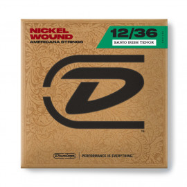 DJN1236 Комплект струн для банджо тенор, никель, 12-36, Dunlop - DJN1236 Комплект струн для банджо тенор, никель, 12-36, Dunlop