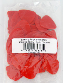 RSDB351-0.73 Brain Picks Медиаторы 72шт, толщина 0.73, Snarling Dogs - RSDB351-0.73 Brain Picks Медиаторы 72шт, толщина 0.73, Snarling Dogs